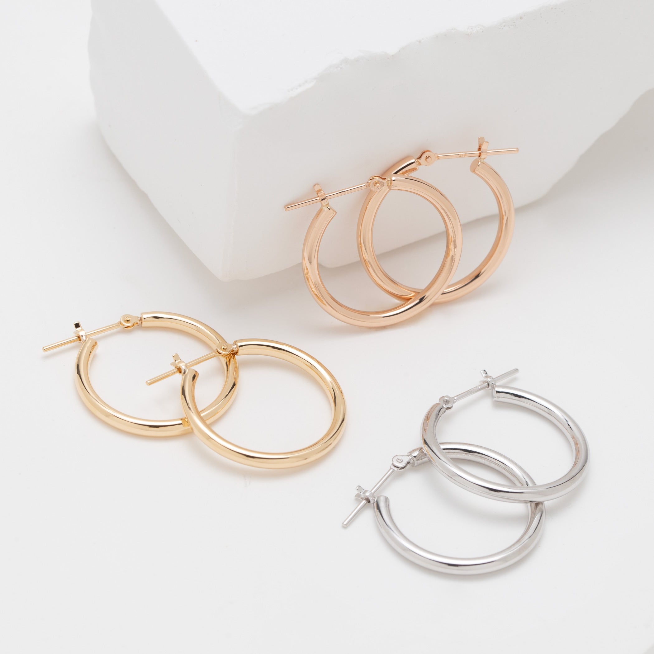 地金フープピアス – エステール公式通販｜ESTELLE JEWEL GARDEN