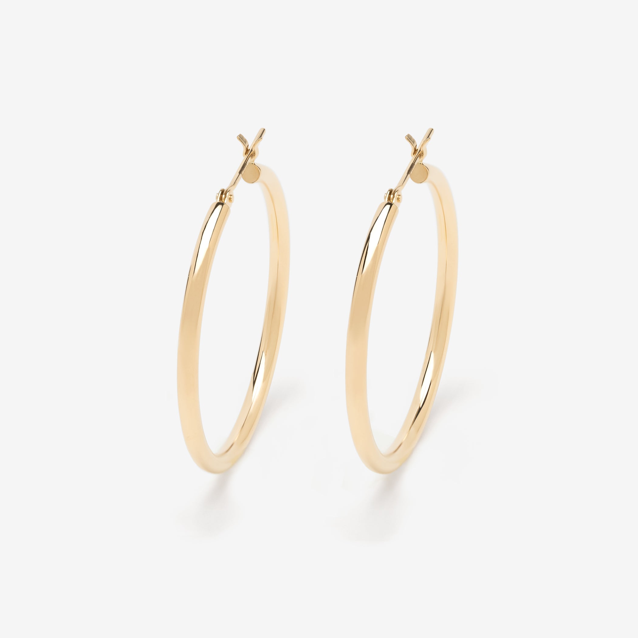 K18 イエローゴールド フープ ピアス （10065794859310）– エステール