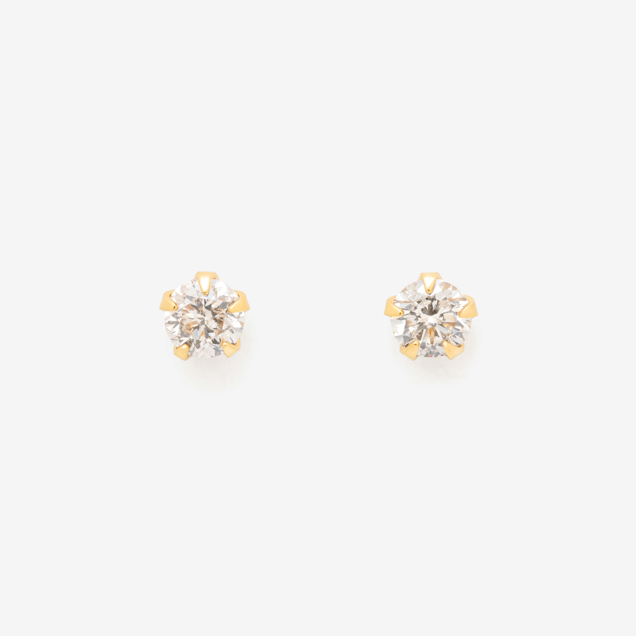 K18 イエローゴールド ダイヤモンド ピアス （10414770848046