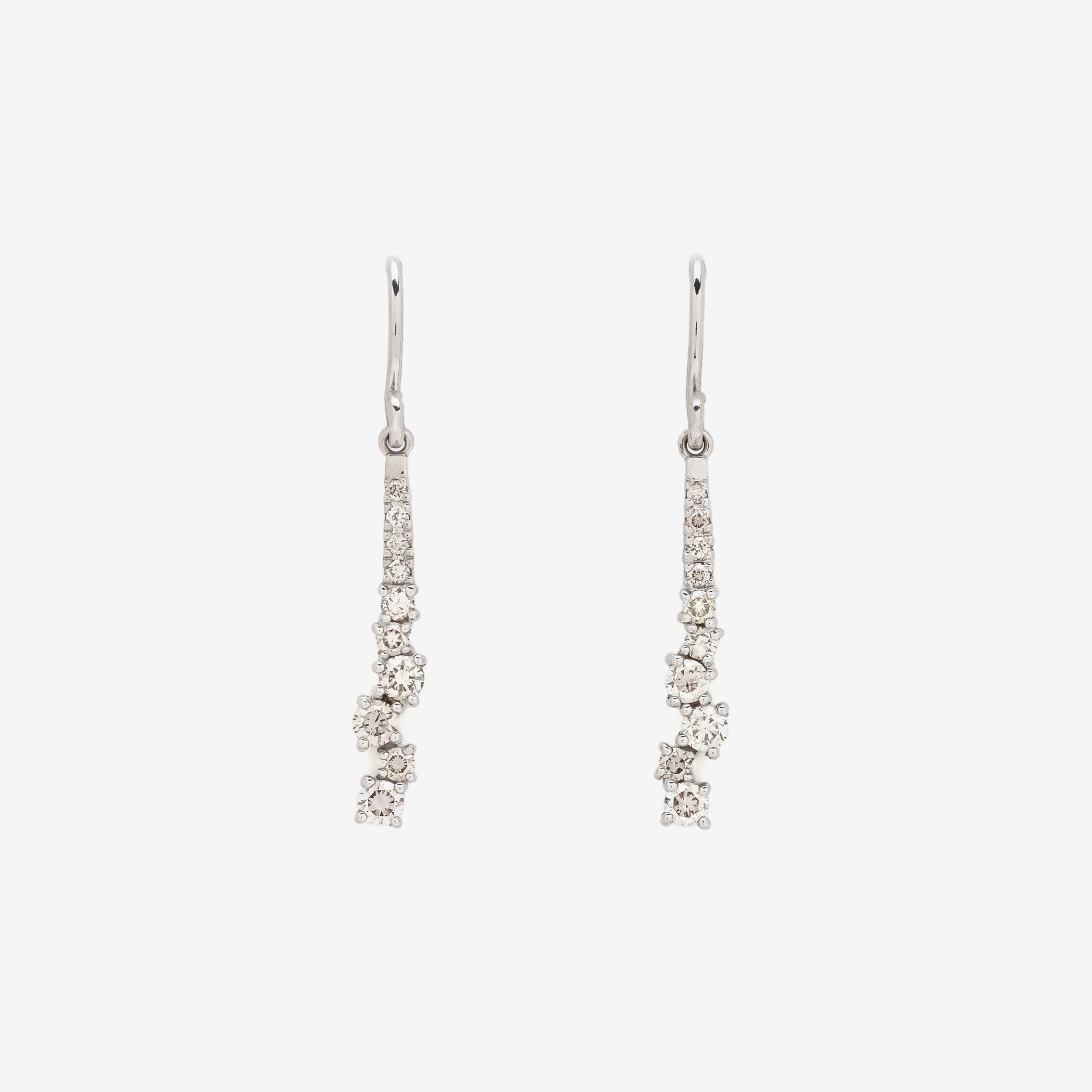 プラチナ ダイヤモンド フック ピアス(0.3ct) (9843992461614 プラチナ ダイヤモンド フック ピアス(0.3ct) (9843992461614