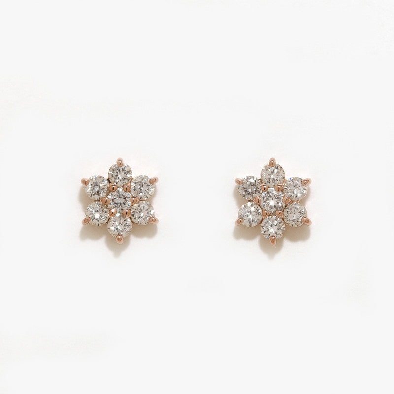 K18 ピンクゴールド ダイヤモンド ピアス（0.3ct） （7282159255709