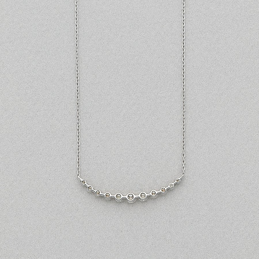 プラチナ ダイヤモンド ネックレス（0.50ct）