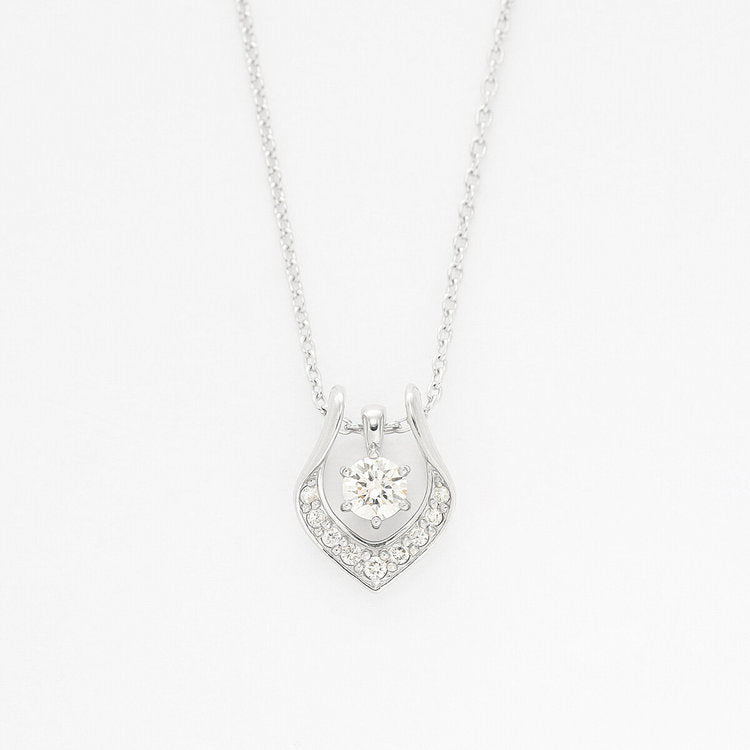 プラチナ ダイヤモンド ネックレス（0.20ct） （7442642206877