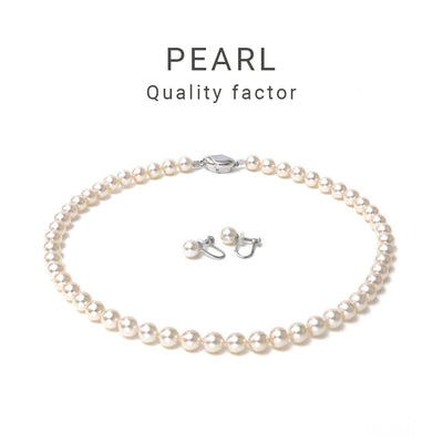 「真珠の品質を決める6大要素」と「真珠のパワー」