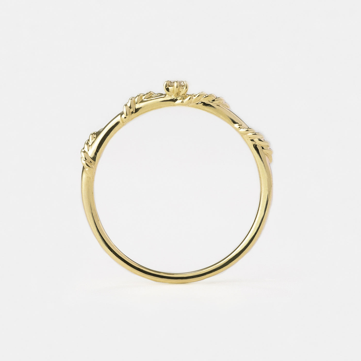 【WEB限定】K10 イエローゴールド ダイヤモンド リング