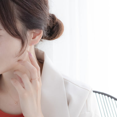 【WEB限定】K10 ピンクゴールド ダイヤモンド リング