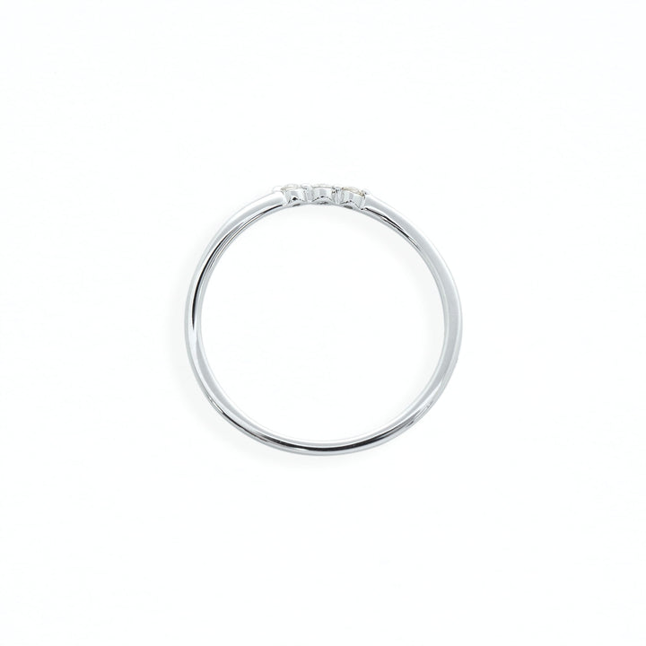 K10 ホワイトゴールド ダイヤモンド リング （7277580255389