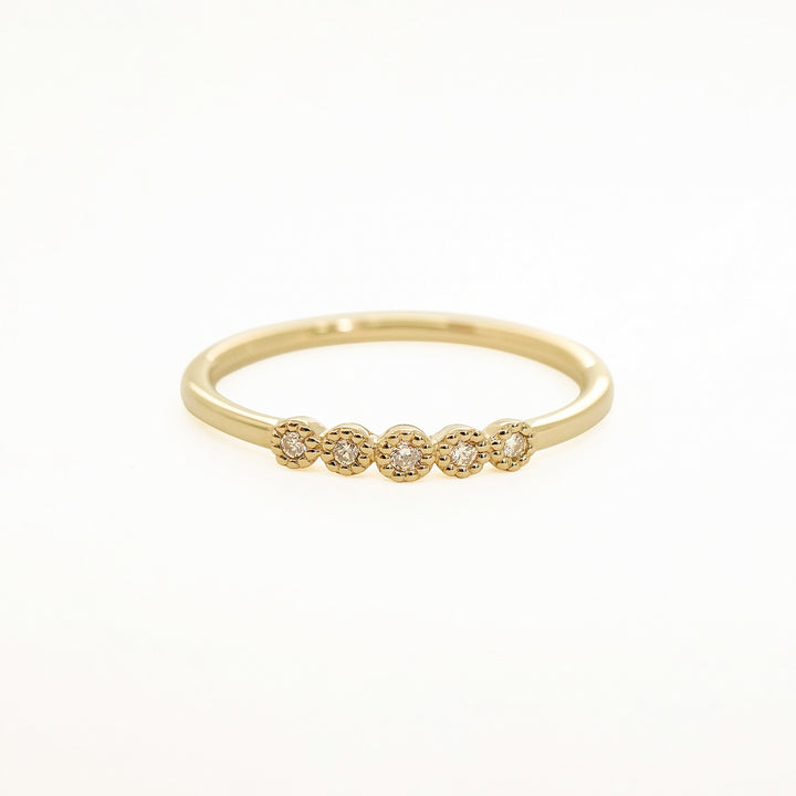 K10 イエローゴールド ダイヤモンド リング （7277580419229