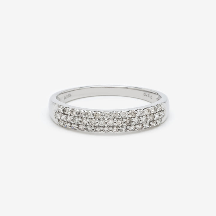 プラチナ ダイヤモンド リング（0.3ct） （10091822350638 