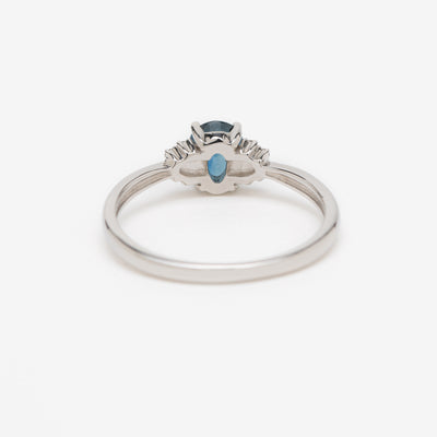 【WEB限定】9月誕生石 プラチナ サファイア リング