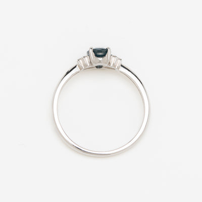 【WEB限定】9月誕生石 プラチナ サファイア リング