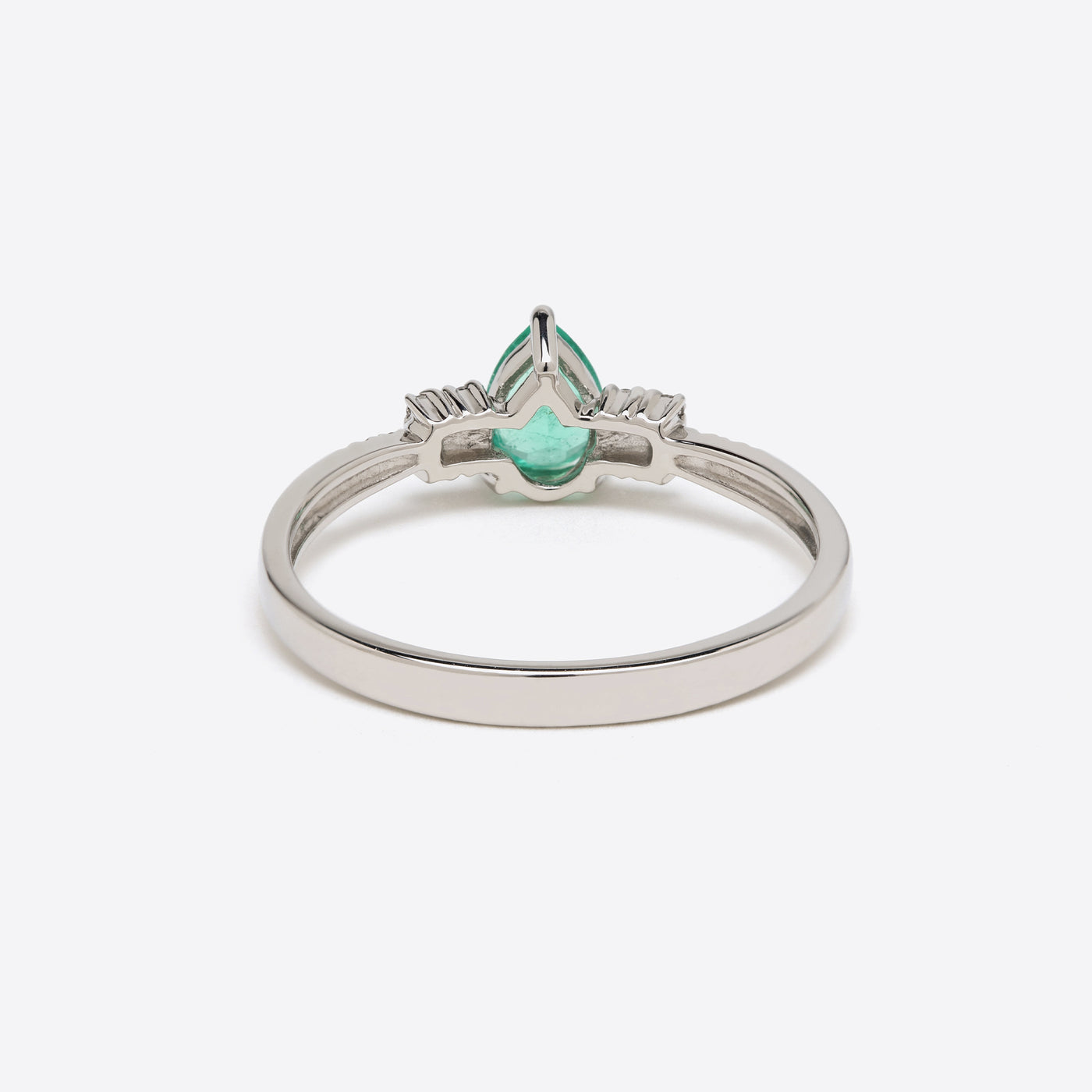 【WEB限定】5月誕生石 プラチナ エメラルド リング