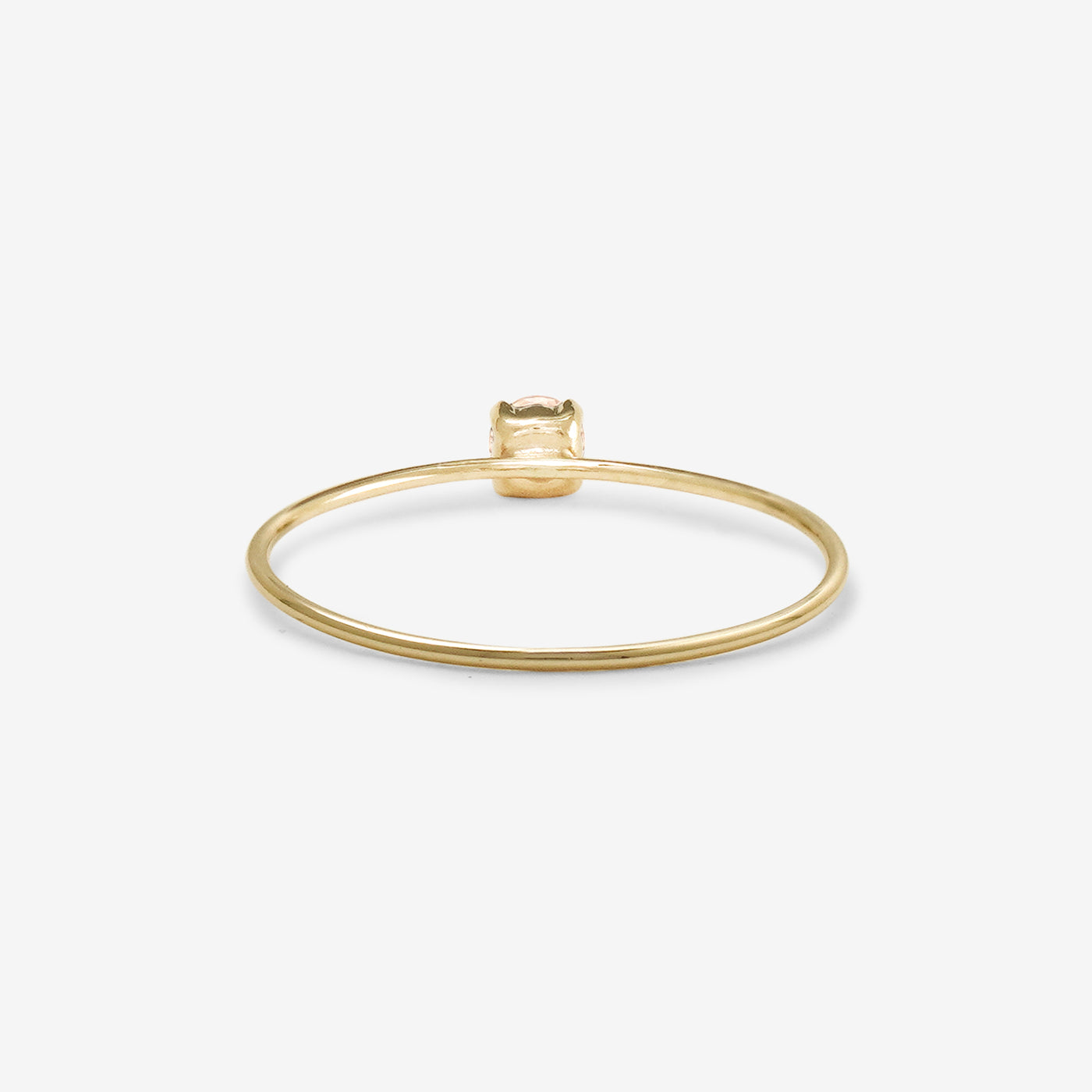 【WEB限定】4月誕生石 K10 イエローゴールド クォーツ リング