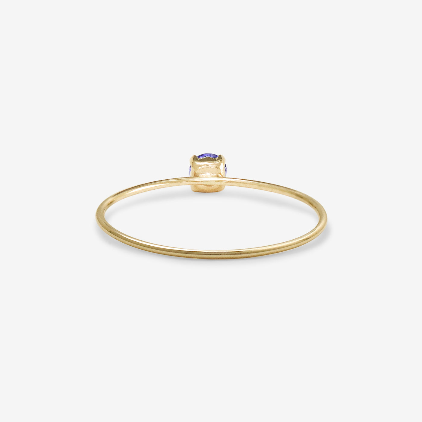 【WEB限定】12月誕生石 K10 イエローゴールド タンザナイト リング