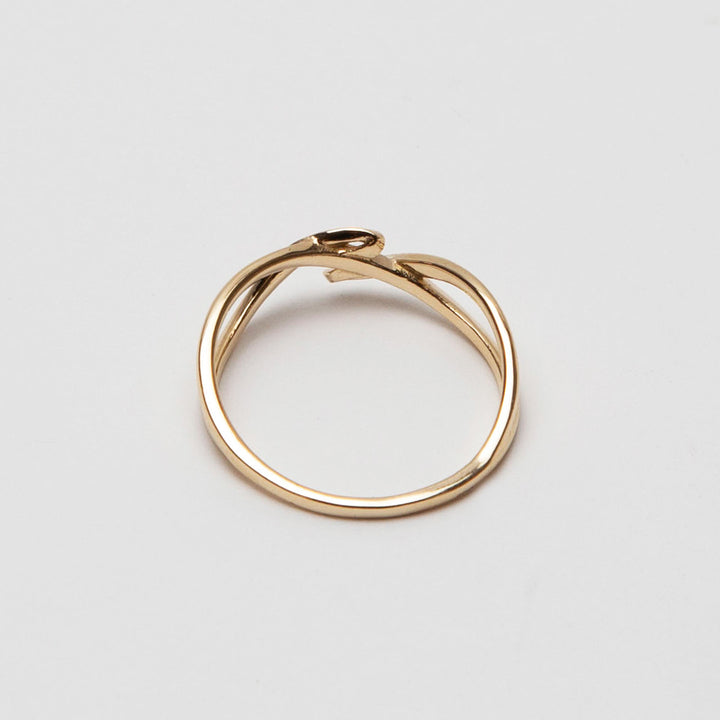 ESTELLE k10 イエローゴールド リング　15号 ESTELLE（エステール） 指輪 リング K10 イエローゴールド リング