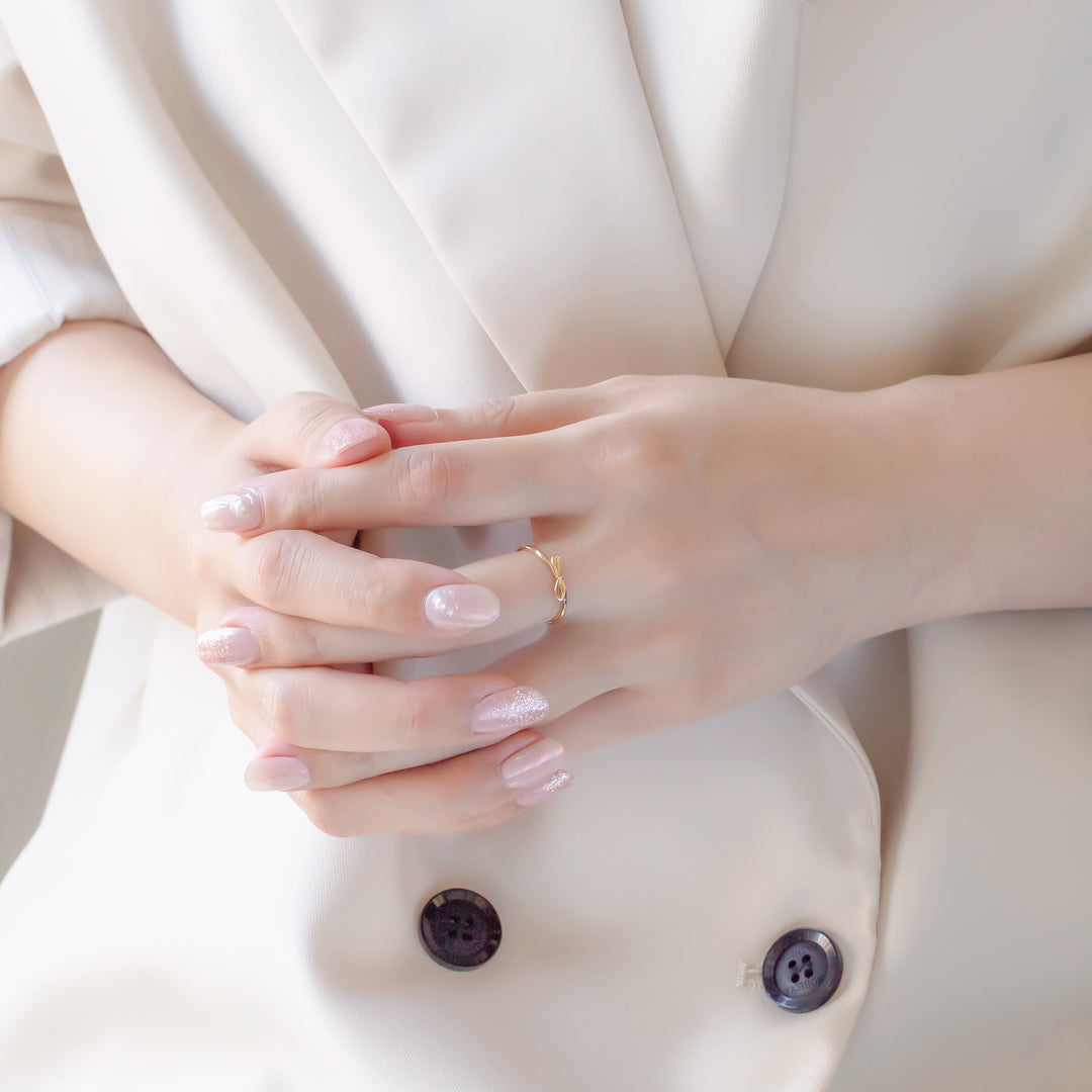 K10 イエローゴールド リボン リング （10353916870958）– エステール