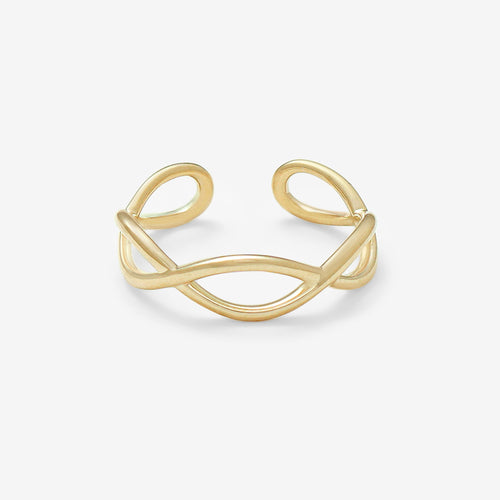 K10 イエローゴールド リングカフ