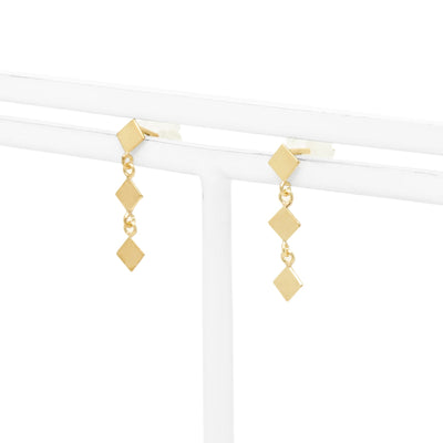 K10 イエローゴールド ピアス