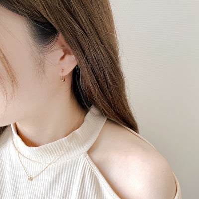 【WEB限定】K18 イエローゴールド ダイヤモンド ネックレス（0.20ct）