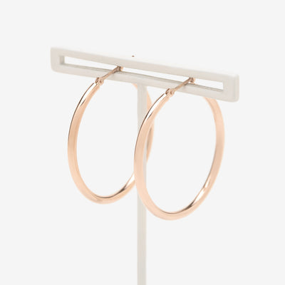 K18 ピンクゴールド フープ ピアス