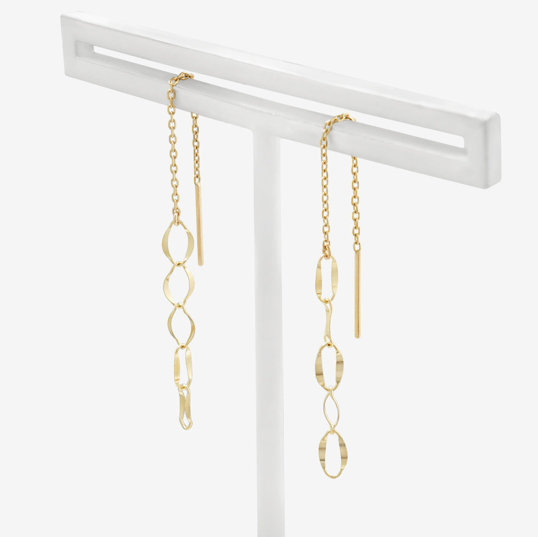 K10 イエローゴールド アメリカン ピアス （10353916838190