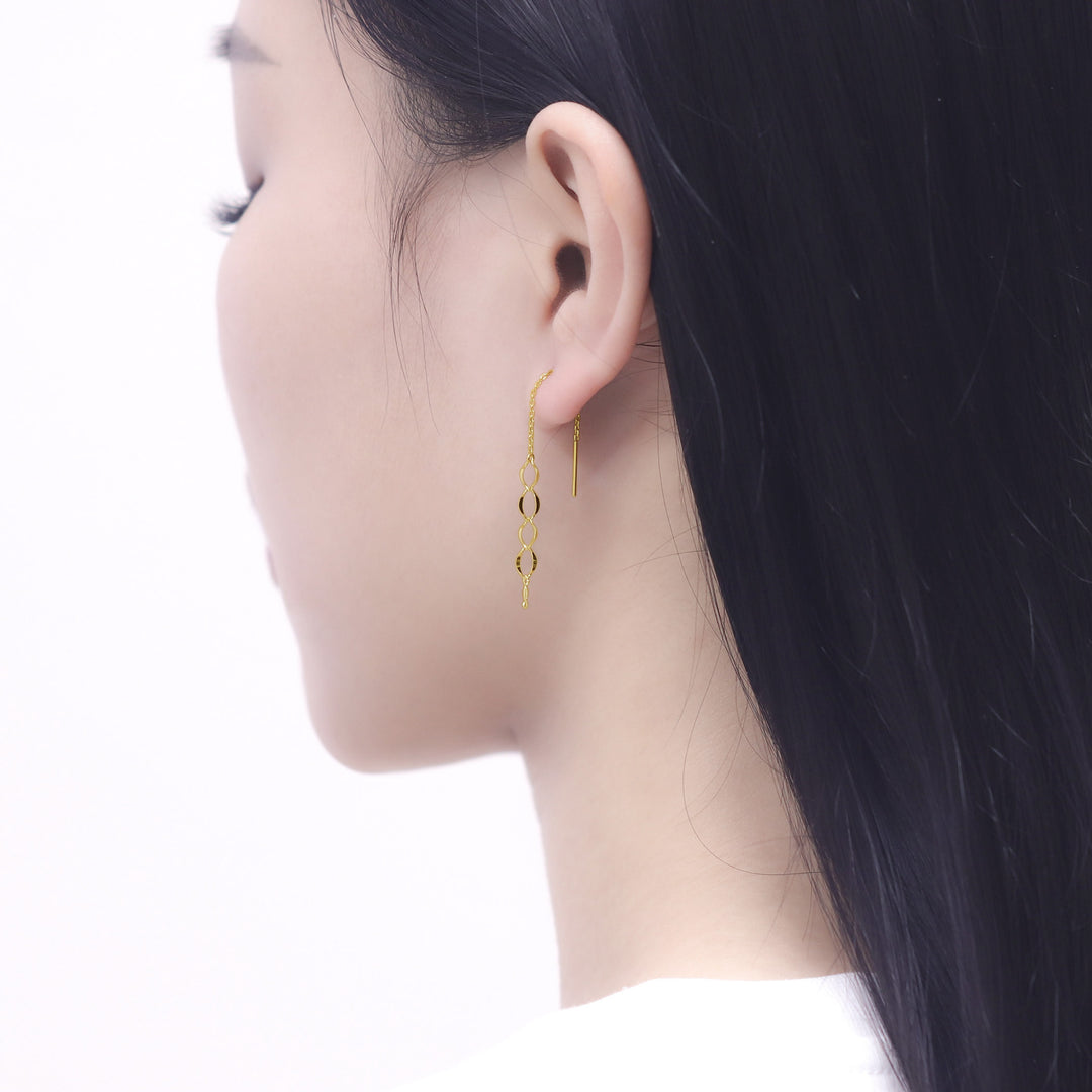 K10 イエローゴールド アメリカン ピアス （10353916838190