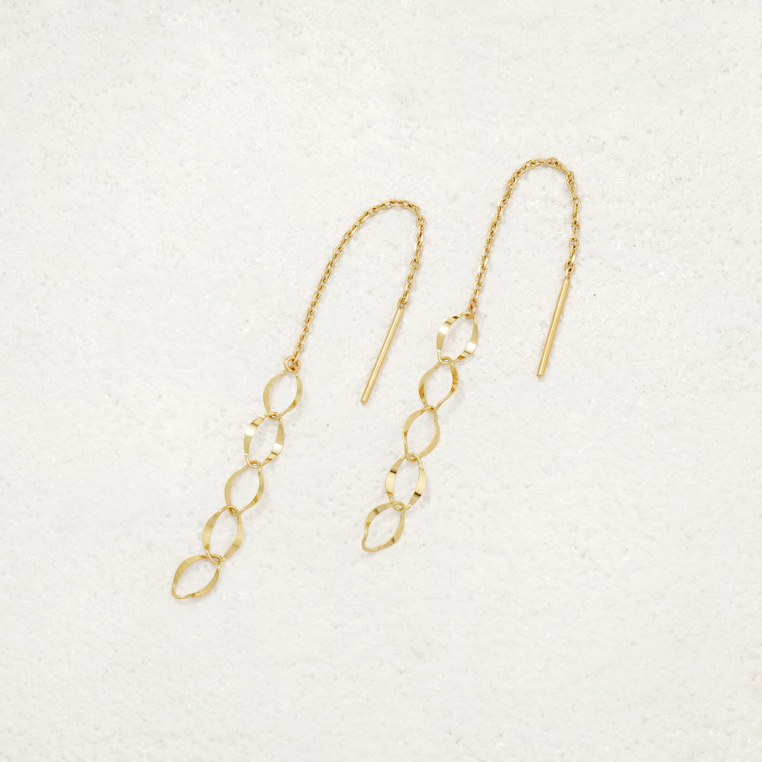 K10 イエローゴールド アメリカン ピアス （10353916838190