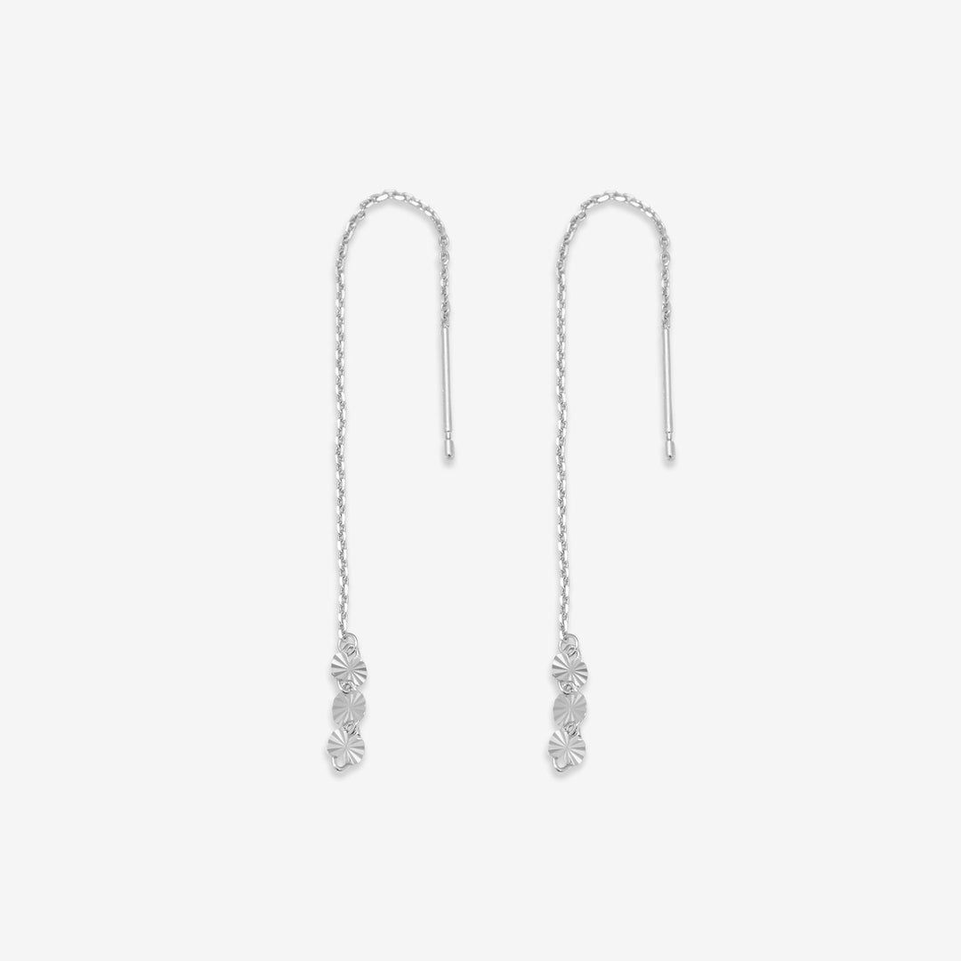 K10 ホワイトゴールド アメリカン ピアス （9794281734446