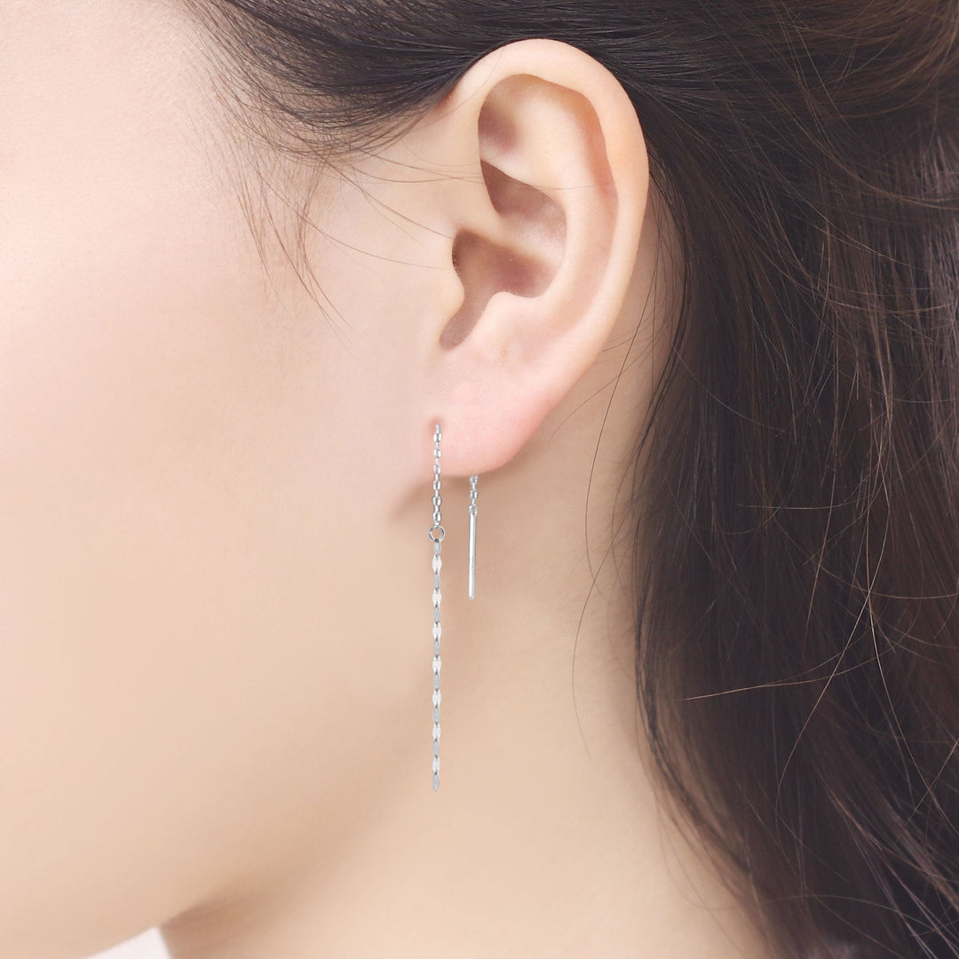 K10 ホワイトゴールド アメリカン ピアス （10202916127022 