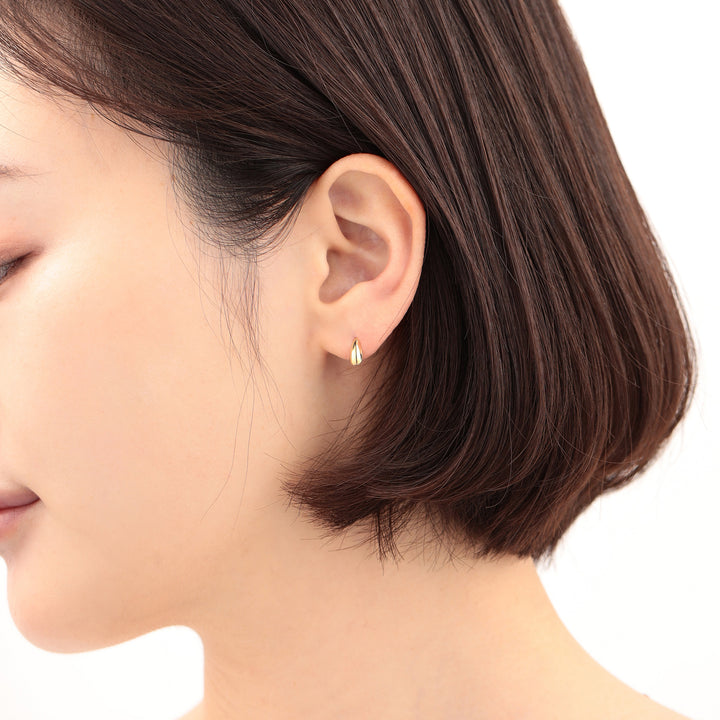 WEB限定】K10 イエローゴールド しずく ピアス （8022585868590