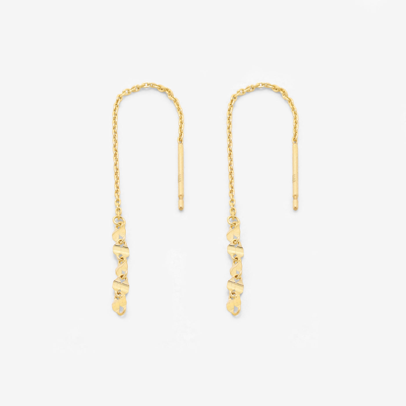 WEB限定】K10 イエローゴールド アメリカン ピアス （10105202049326