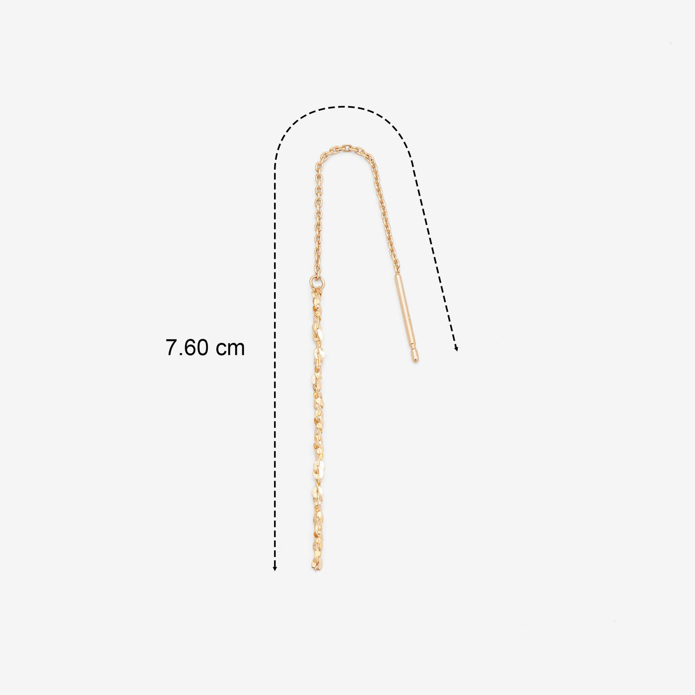 K10 ピンクゴールド アメリカン ピアス
