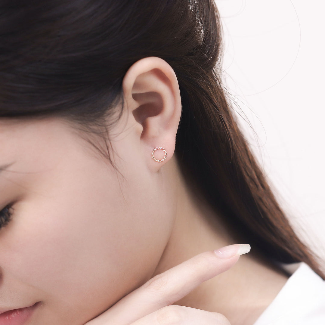 K10 イエローゴールド ピアス （8664510398766）– エステール