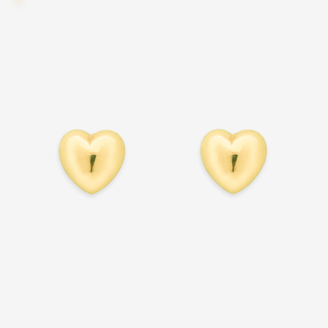 K10 イエローゴールド ハート ピアス （9036696977710