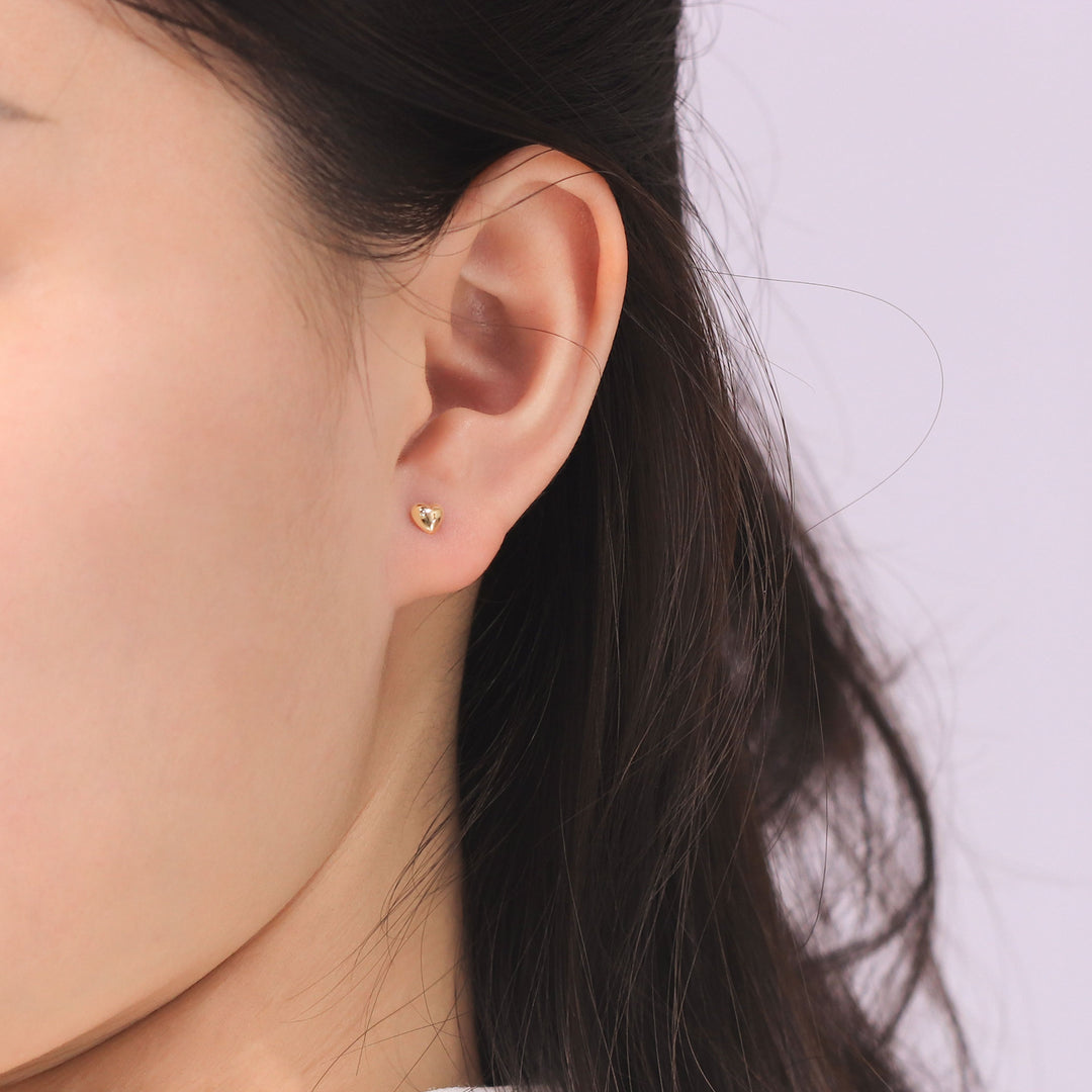 k*y様 ageteハートピアス　K10 k*y様 ageteハートピアス K10 K10ピアスチャーム｜ピアス