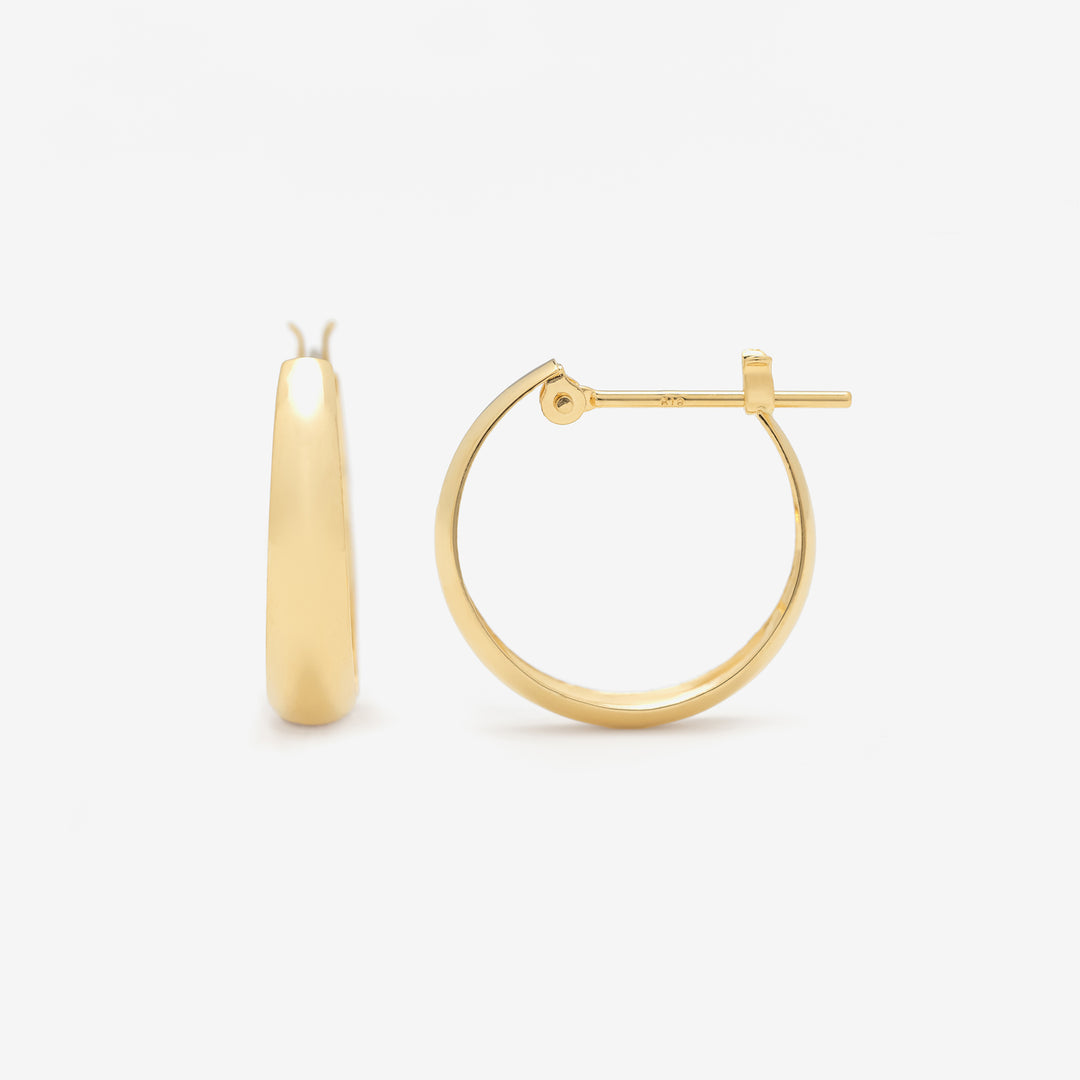 エステール　K18 フープピアス　15mm K18 ピンクゴールド フープ ピアス（15mm） | エステール