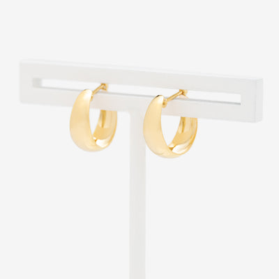 K18 イエローゴールド フープ ピアス