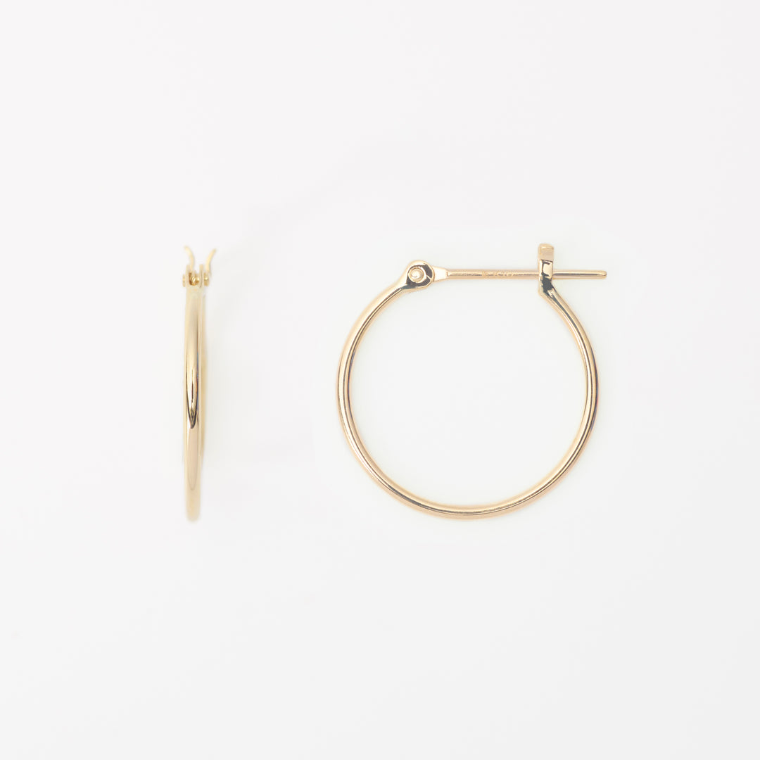 エステール　K18 フープピアス　15mm bloomonline_0202-1470-0015-