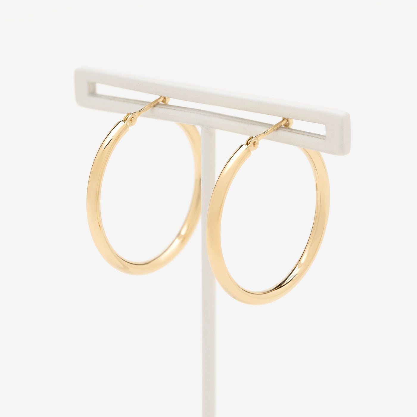 K18 イエローゴールド フープ ピアス （10065794892078