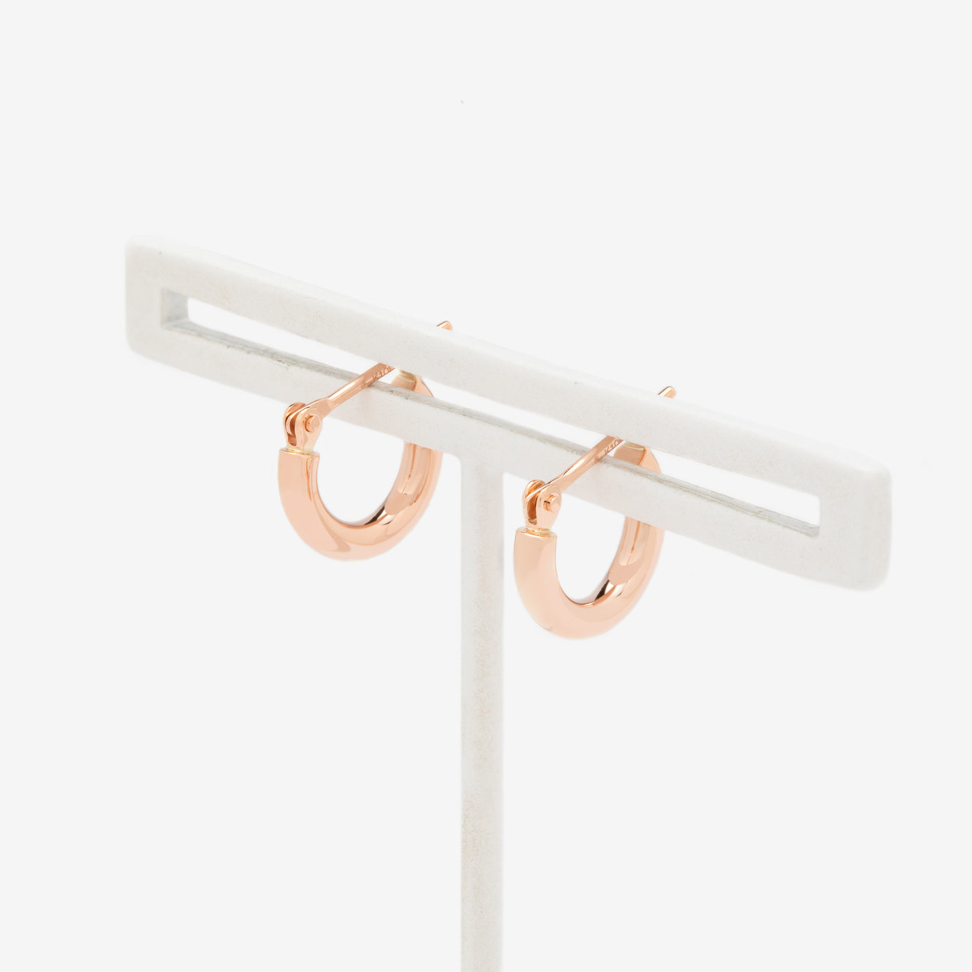 K10 ピンクゴールド フープ ピアス（10mm）