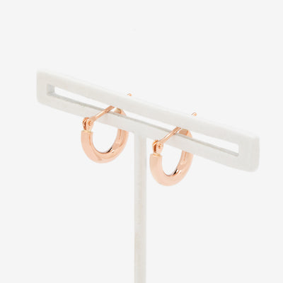 K10 ピンクゴールド フープ ピアス（10mm）