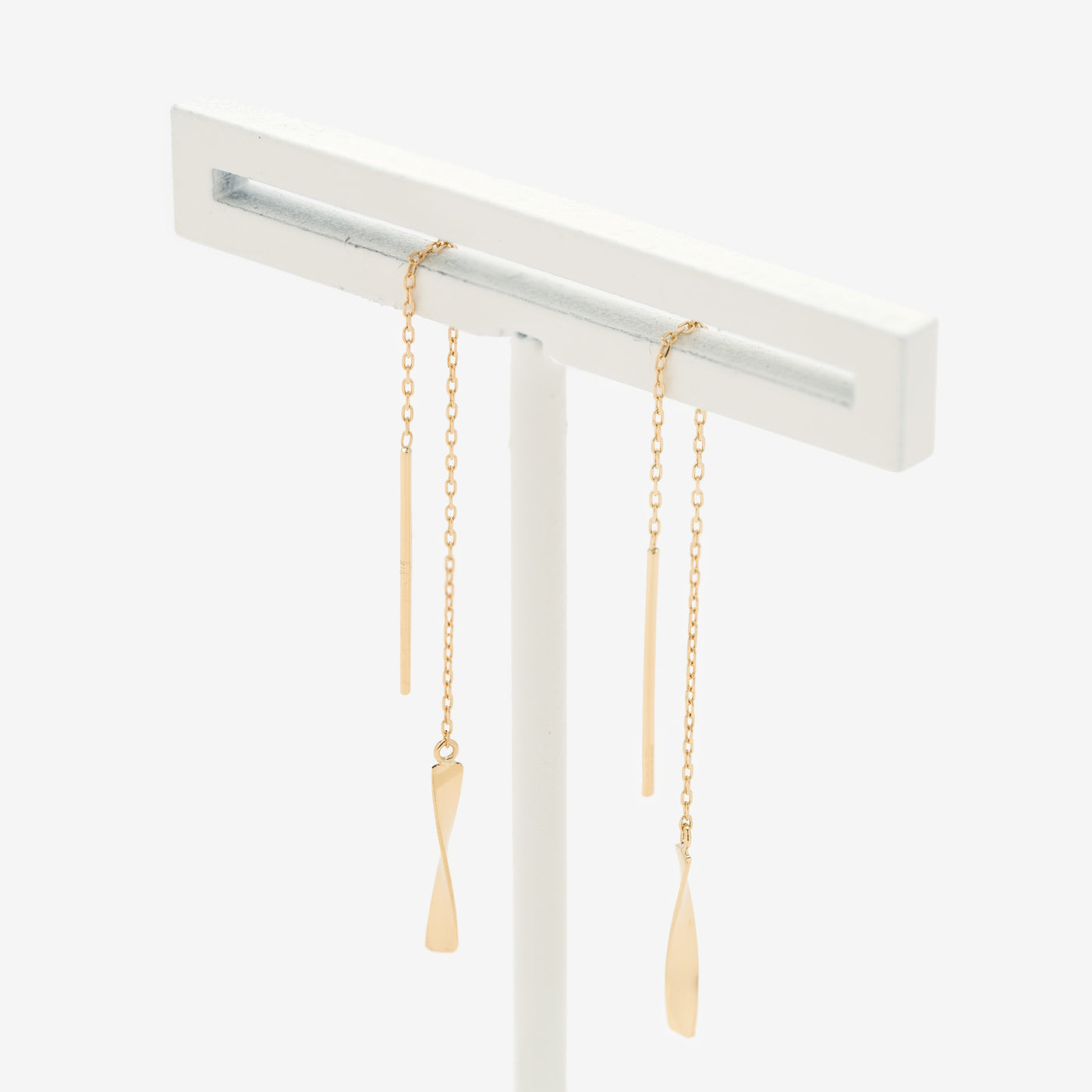 K18 イエローゴールド アメリカン ピアス