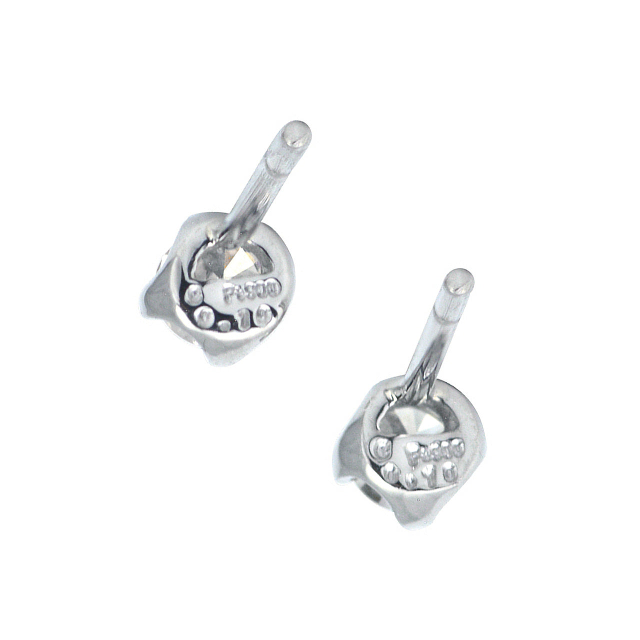 プラチナ ダイヤモンド ピアス（0.2ct）