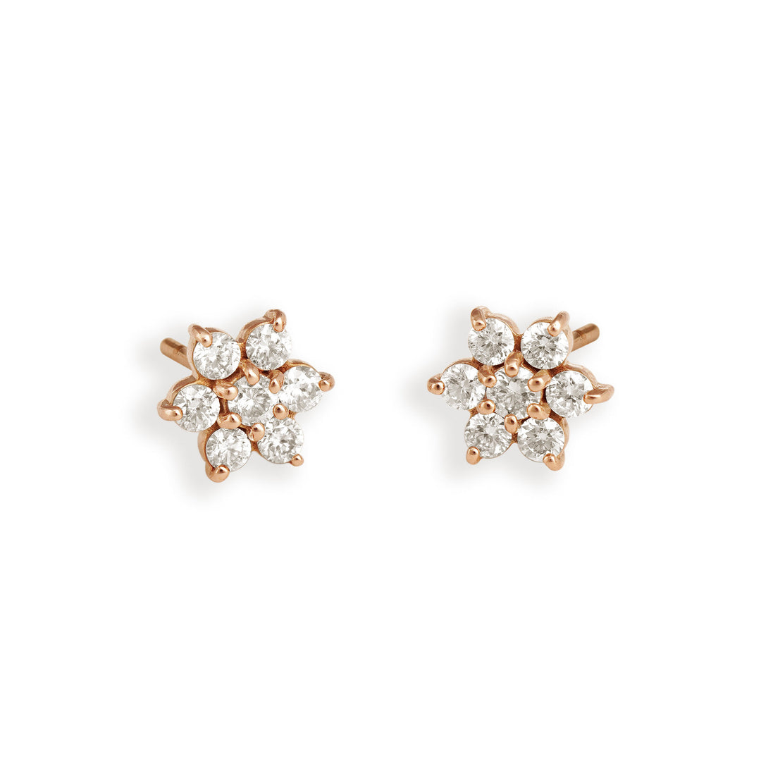 K18 ピンクゴールド ダイヤモンド ピアス（0.3ct） （7282159255709