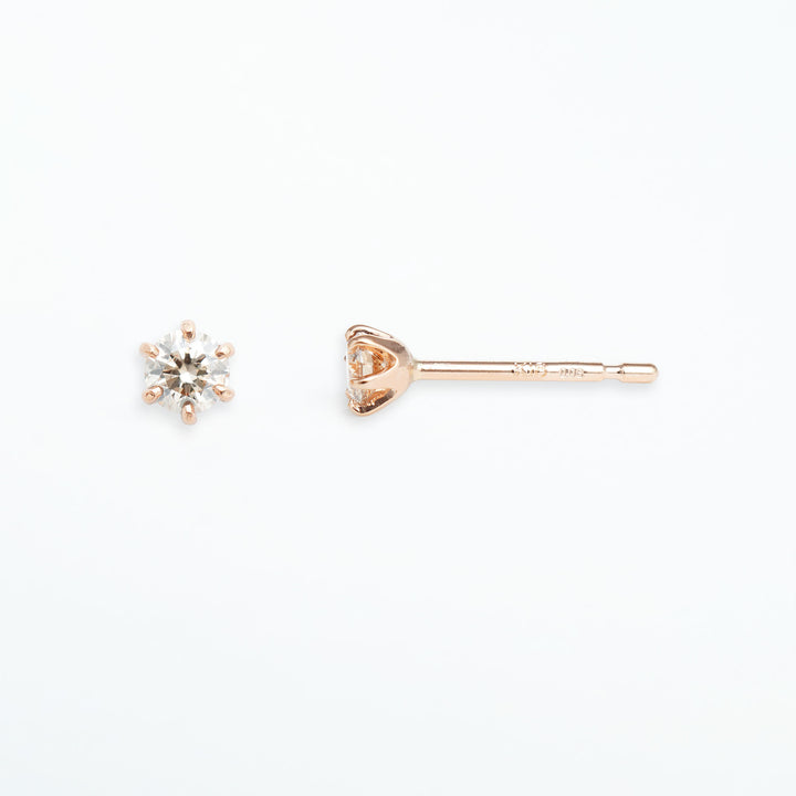 【WEB限定】K18 ピンクゴールド ダイヤモンド ピアス（0.1ct） （7277598245021）– エステール公式通販｜ESTELLE  JEWEL GARDEN