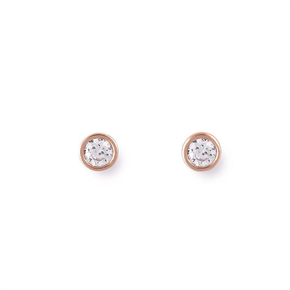 WEB限定】K18 ピンクゴールド ダイヤモンド ピアス （7277477396637