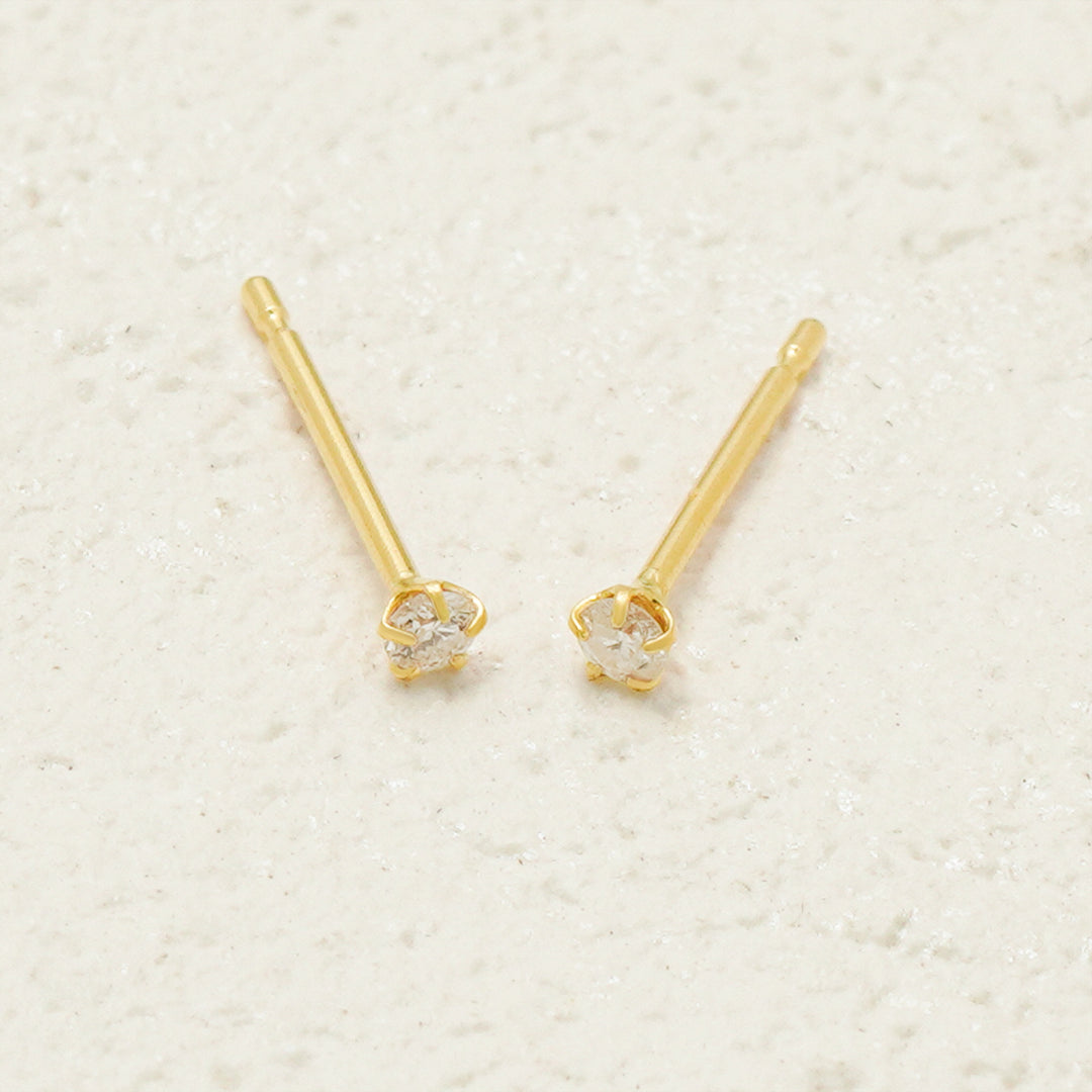 K18 イエローゴールド ダイヤモンド ピアス （10251281563950
