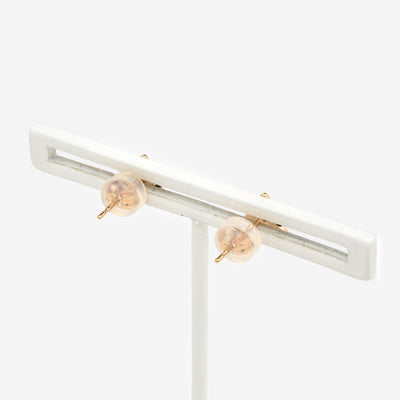 K10 イエローゴールド ダイヤモンド ピアス