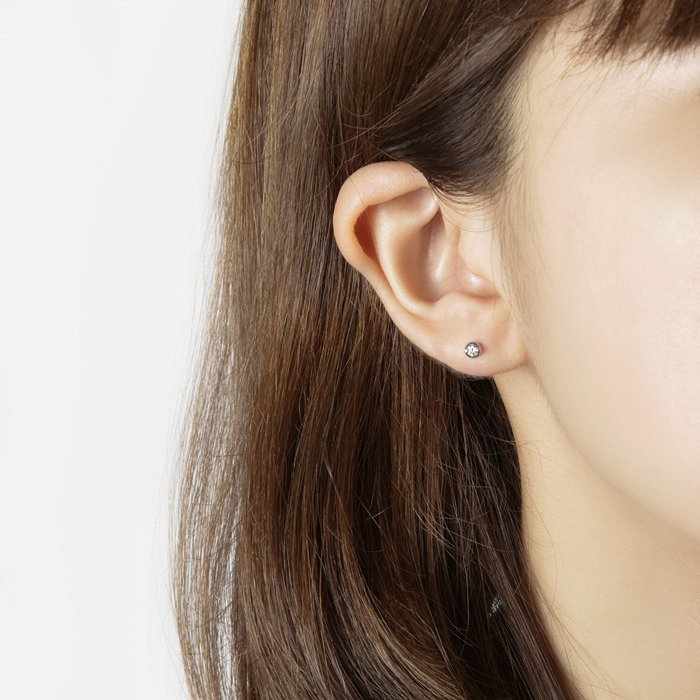 K10 ホワイトゴールド ダイヤモンド ピアス （10251281629486