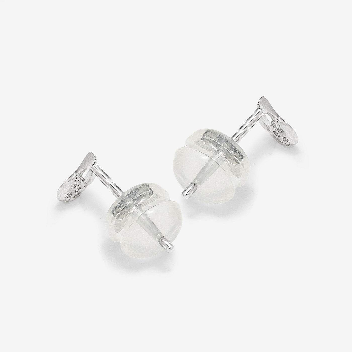 WEB限定】K10 ホワイトゴールド ダイヤモンド しずく ピアス